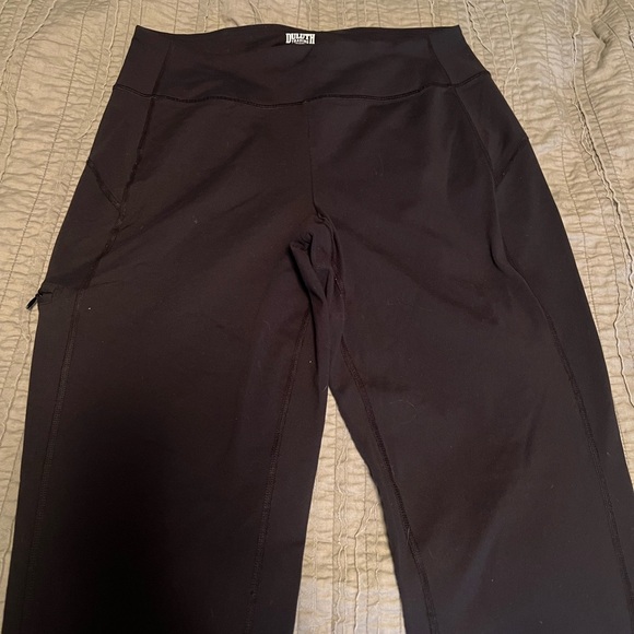 Duluth Trading Co classic stretch straight leggings sz s/31 - Picture 2 of 7